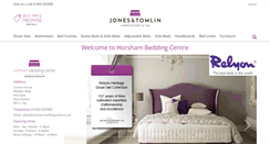 Desktop Screenshot of horshambeddingcentre.co.uk